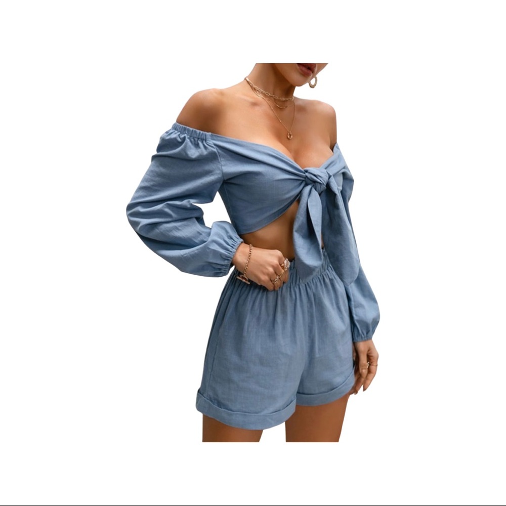 Vacation Two piece short set